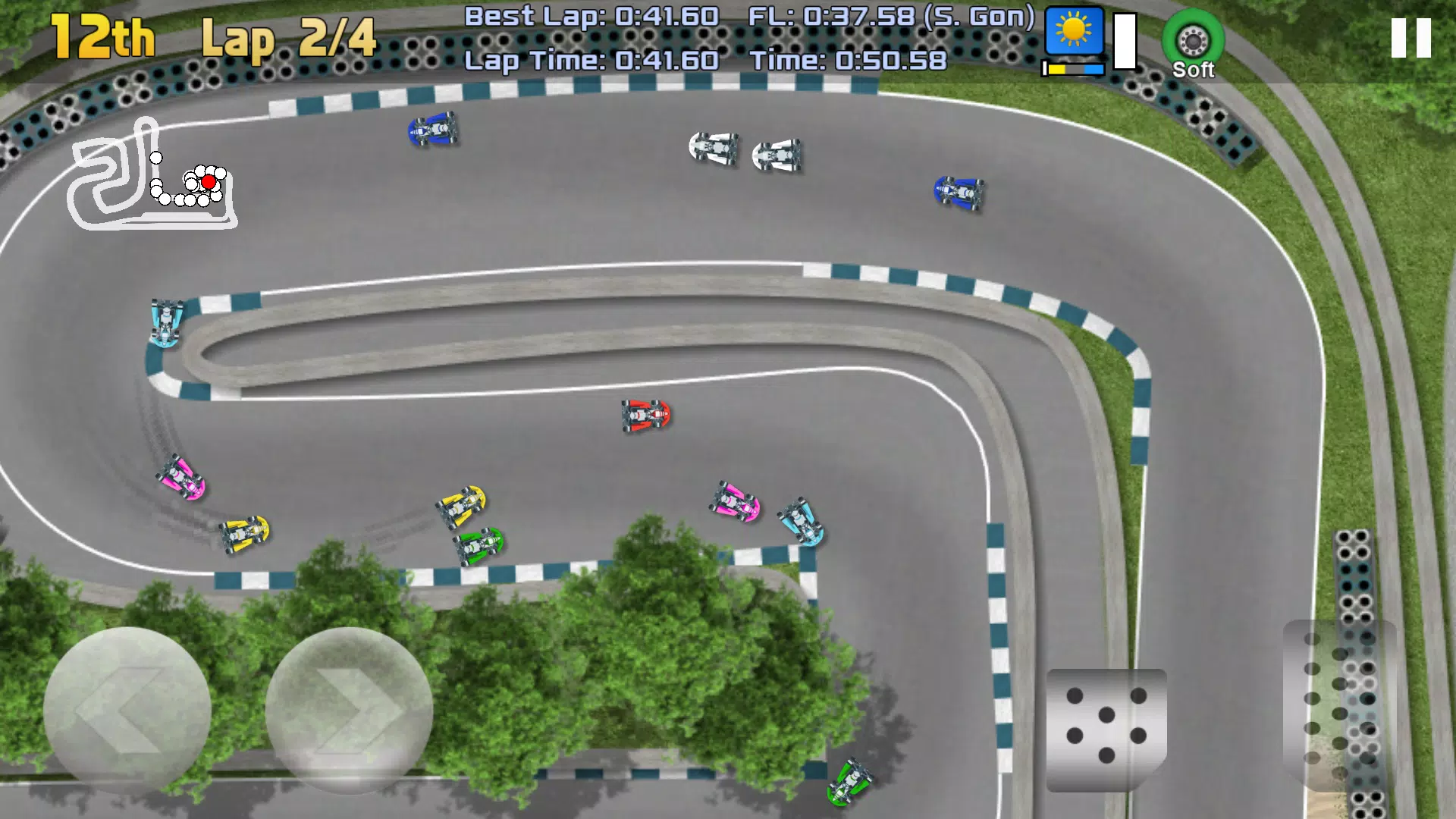 Ultimate Racing 2D 2! Screenshot 2