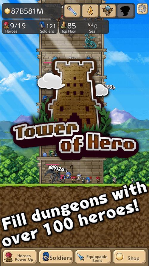 Tower of Hero ภาพหน้าจอ 0