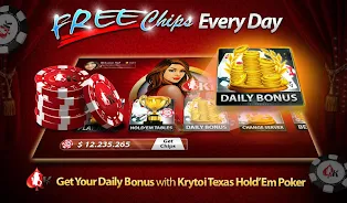 Krytoi Texas HoldEm Poker Скриншот 0