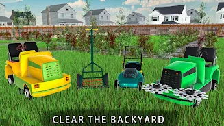 Mowing Simulator Grass Cutting Screenshot 3