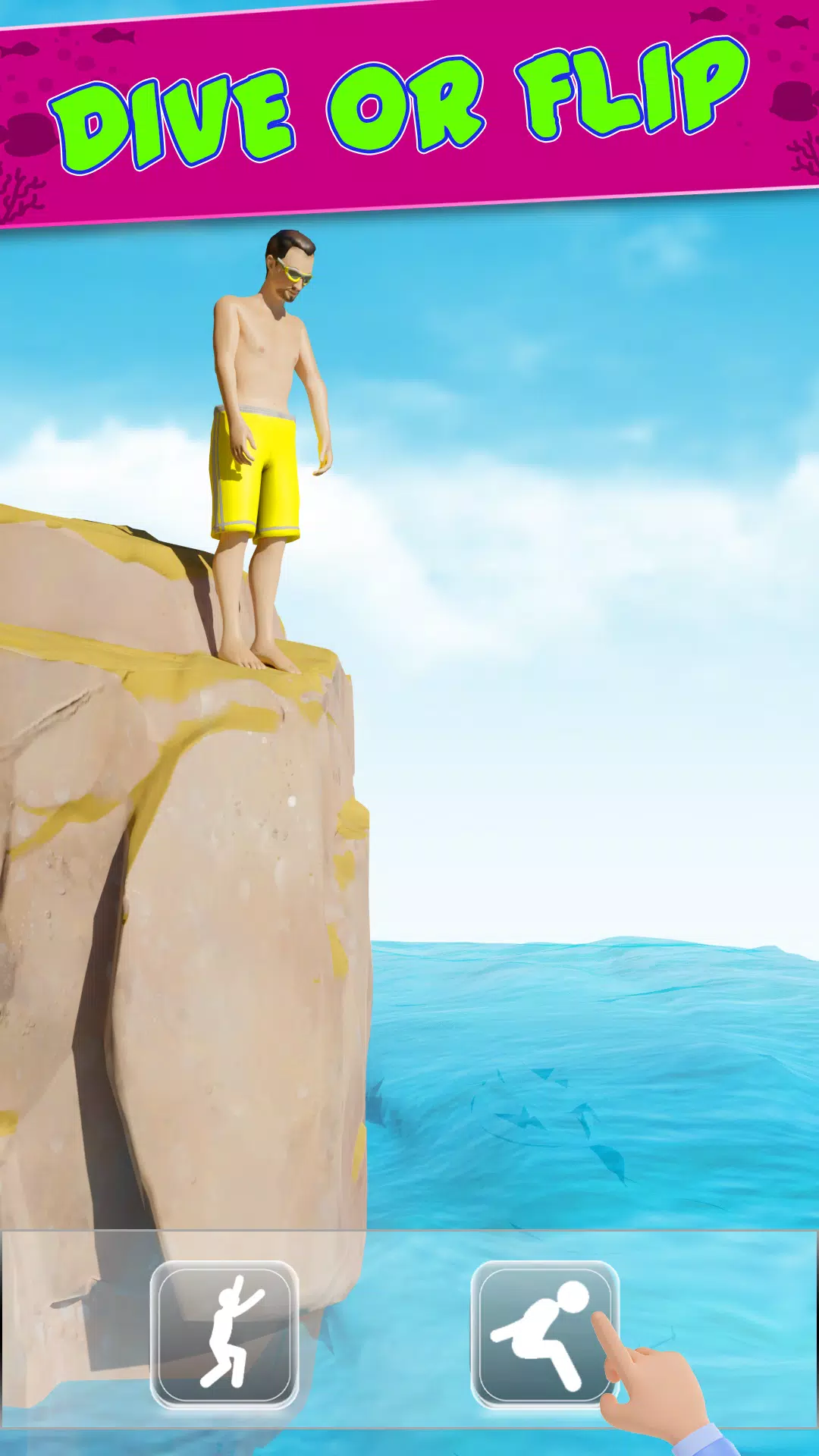 Cliff Flip Diving 3D Flip应用截图第3张