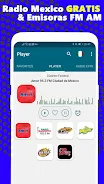 Radio Mexico Gratis FM AM Capture d'écran 0