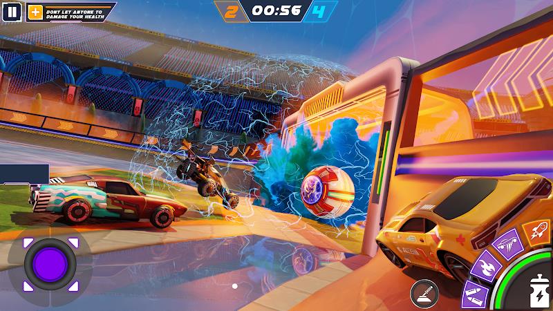 Rocket Car: Car Ball Games 스크린샷 0