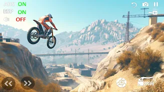 Motocross Beach Bike Games 3D Captura de tela 3