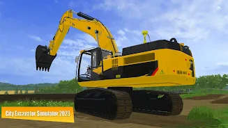 City Excavator Simulator 2023 ဖန်သားပြင်ဓာတ်ပုံ 0