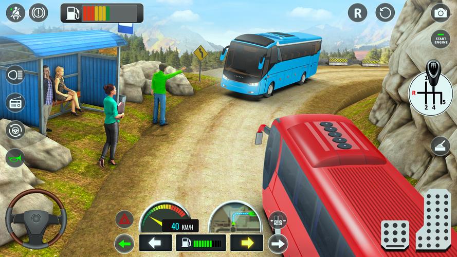 Bus Simulator 3D - Bus Games Ekran Görüntüsü 3