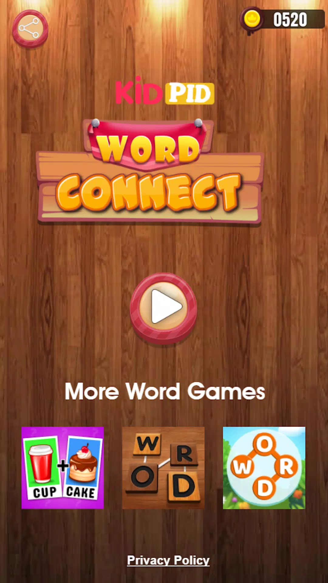 Kidpid Word Connect स्क्रीनशॉट 1