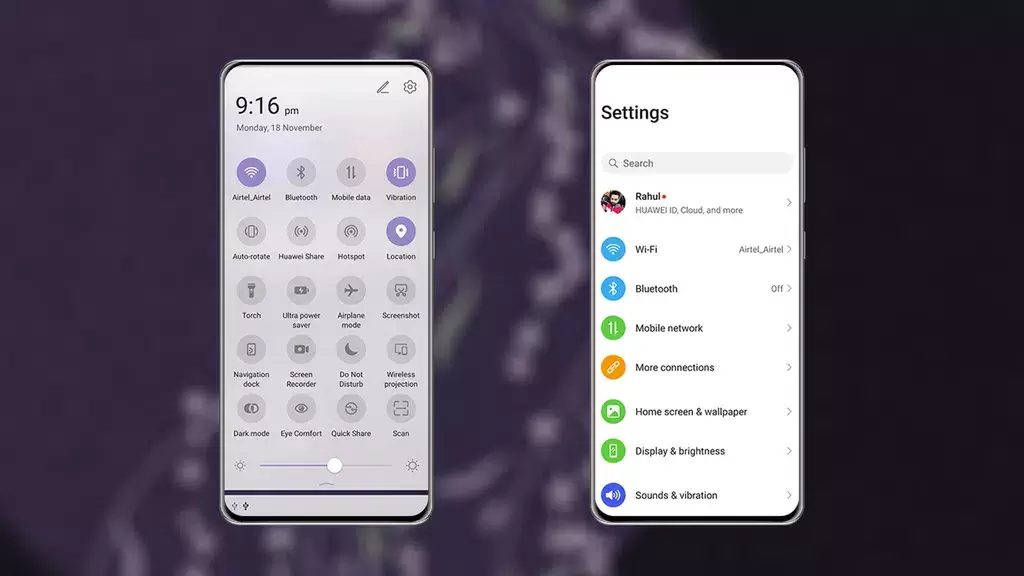 PixPurple EMUI MagicOS Theme स्क्रीनशॉट 3