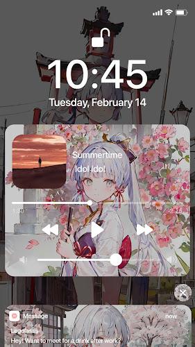 Wow Ayaka Theme - Icon Pack Tangkapan skrin 2