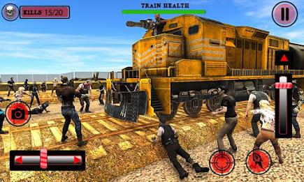 US Army Train Zombie Shooting ဖန်သားပြင်ဓာတ်ပုံ 0