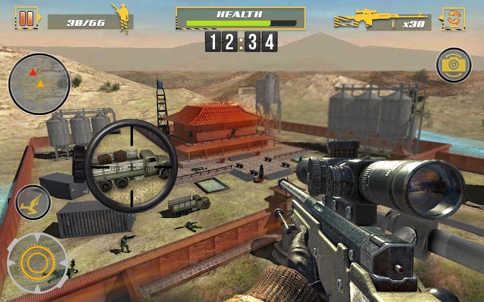 Mission IGI Fps Shooting Game Mod Tangkapan skrin 0