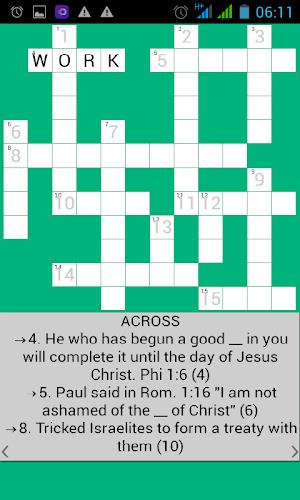 Bible Crossword Tangkapan skrin 2