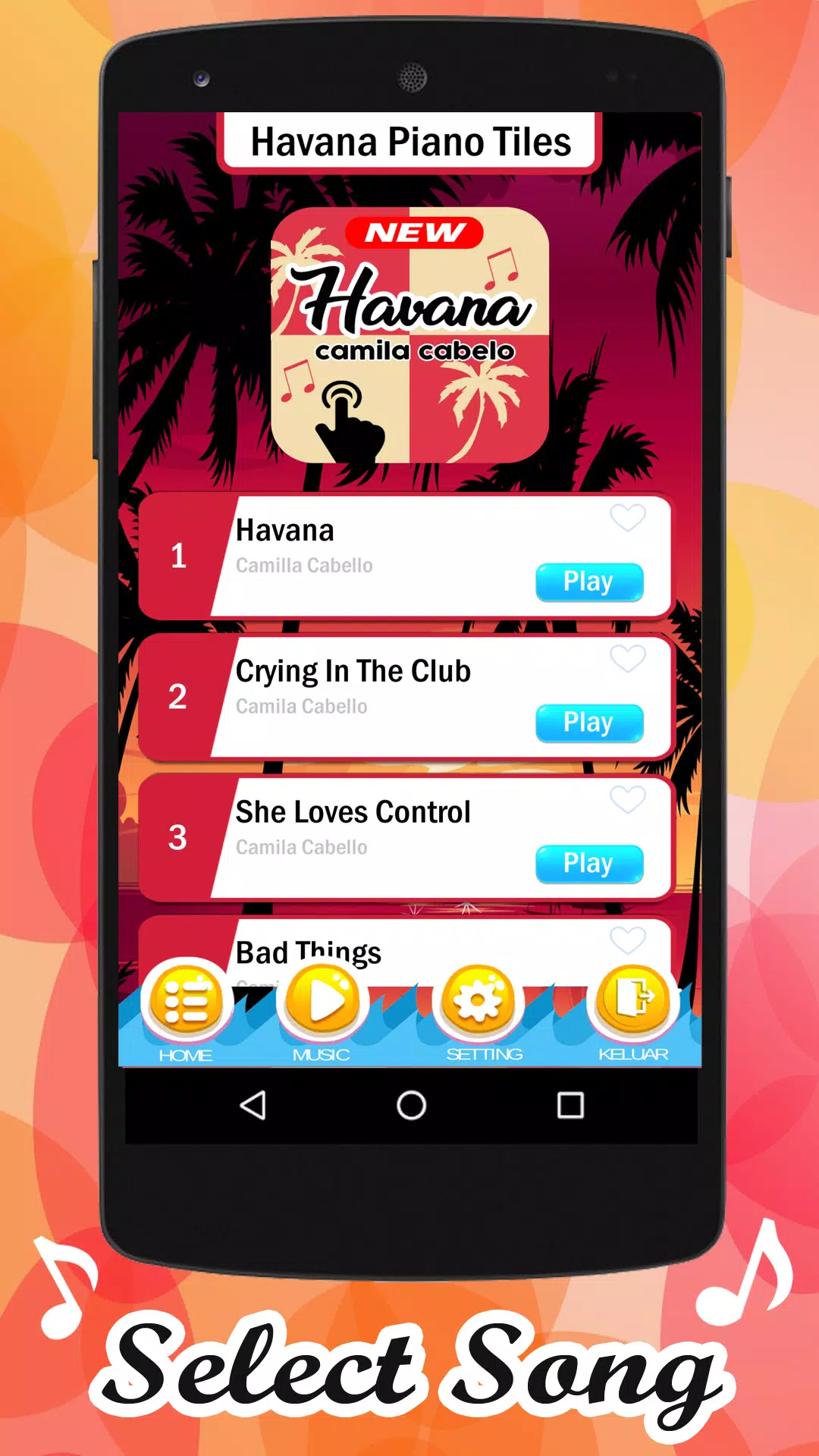 Havana Piano Tiles Screenshot 1