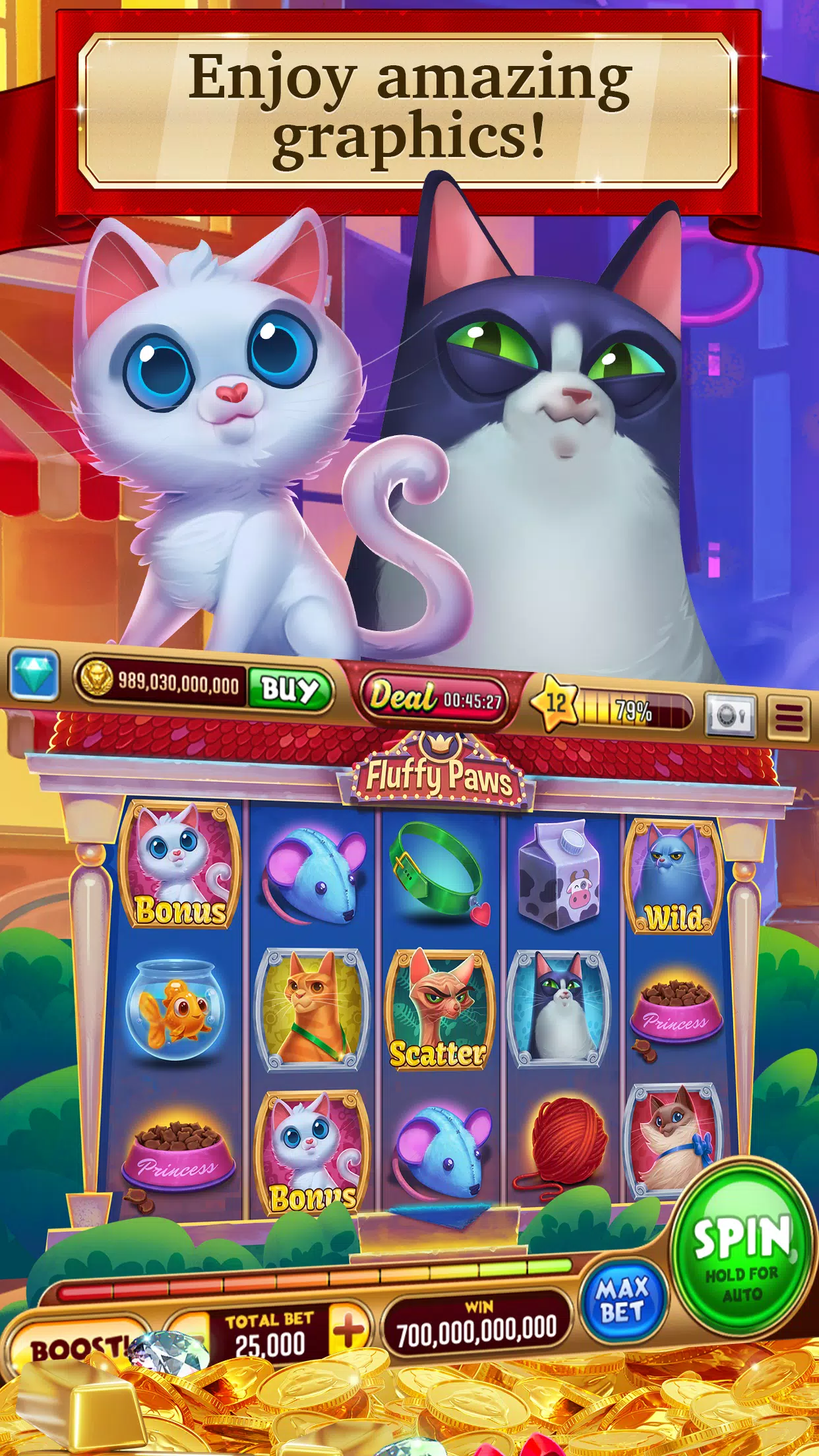 Slots Panther Vegas: Casino Скриншот 1