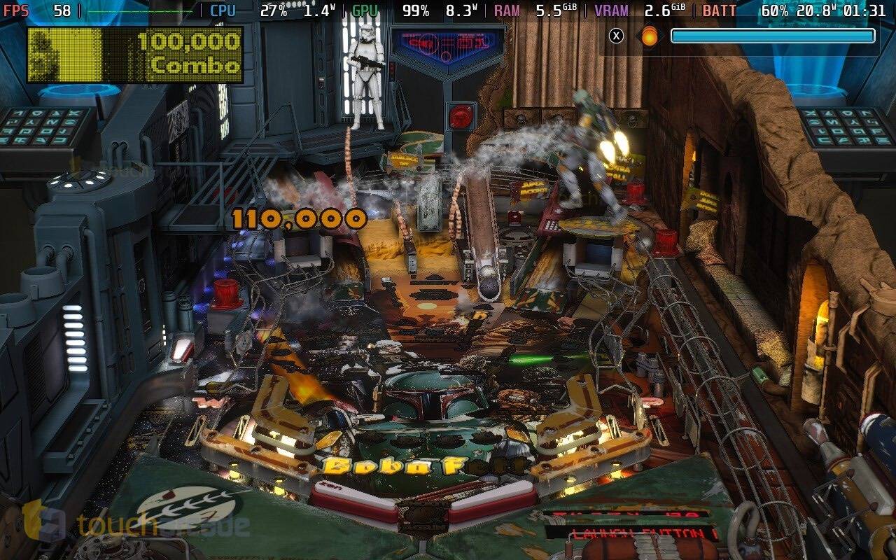 Pinball FX Steam Deck Screenshot