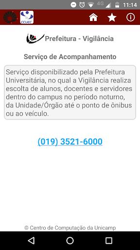 UNICAMP Serviços Ảnh chụp màn hình 1