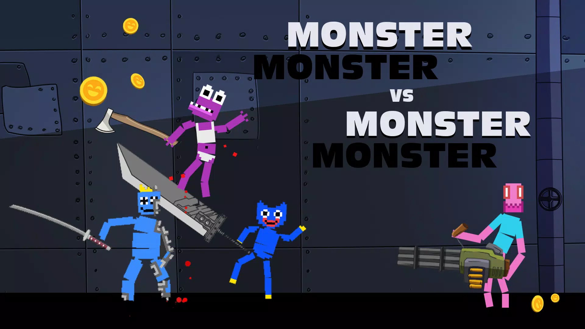 Blue Monster Playground Скриншот 1