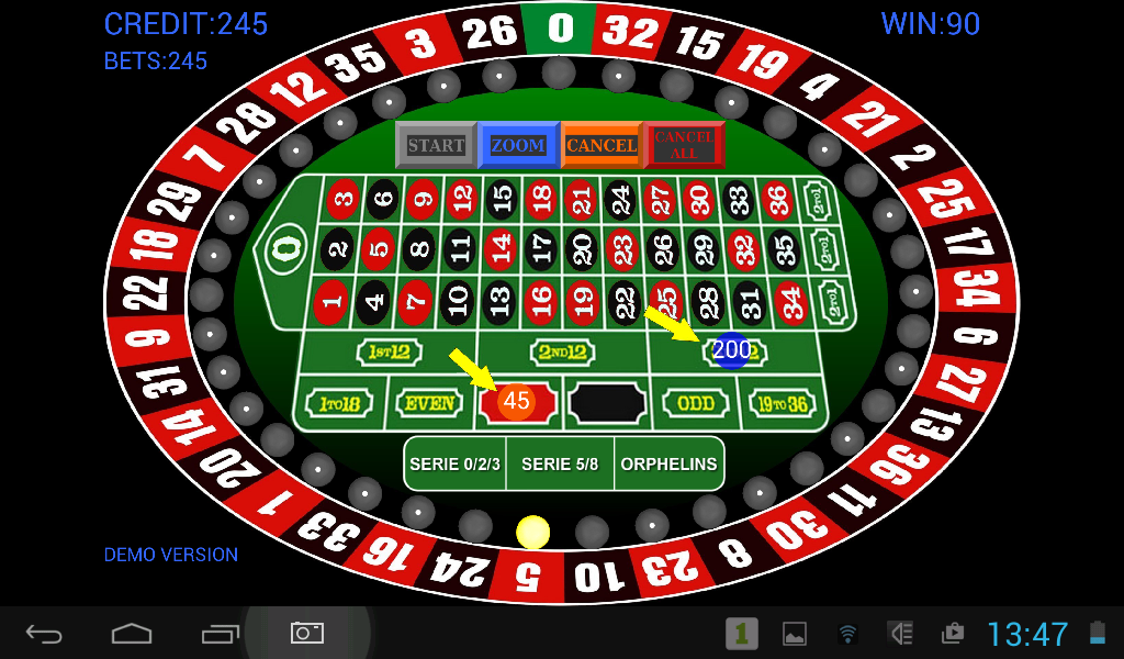 Round Roulette Demo Capture d'écran 0