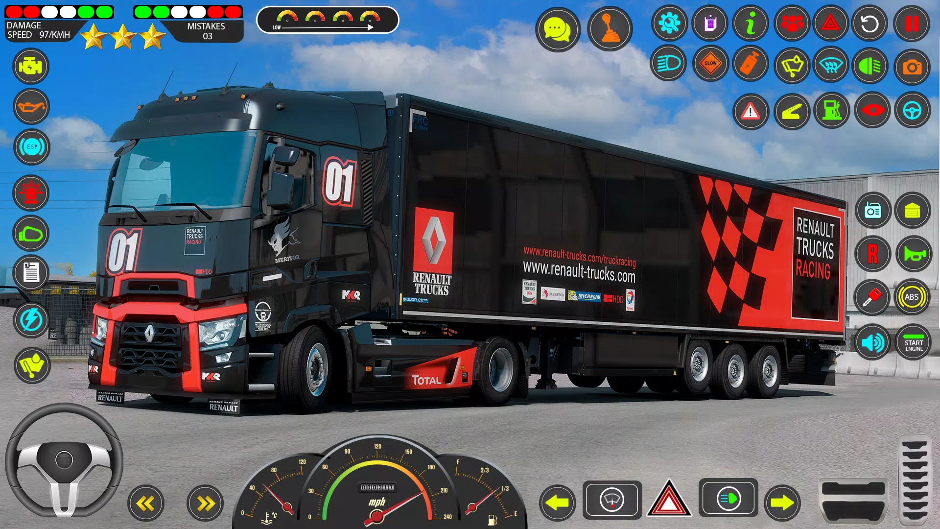 Euro Truck Games Sim 3d スクリーンショット 3