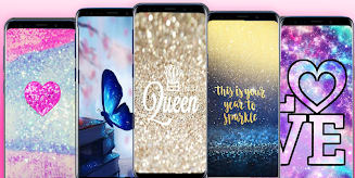 Glitter Wallpaper Ảnh chụp màn hình 1