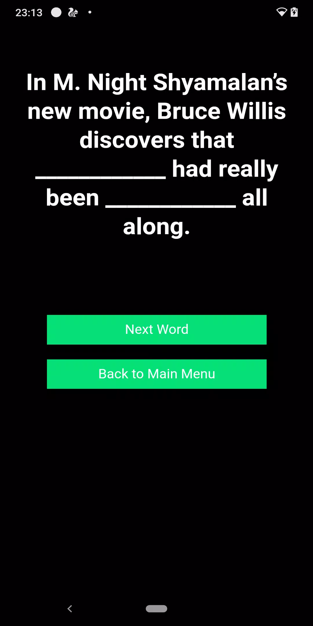 Black Cards Captura de pantalla 1