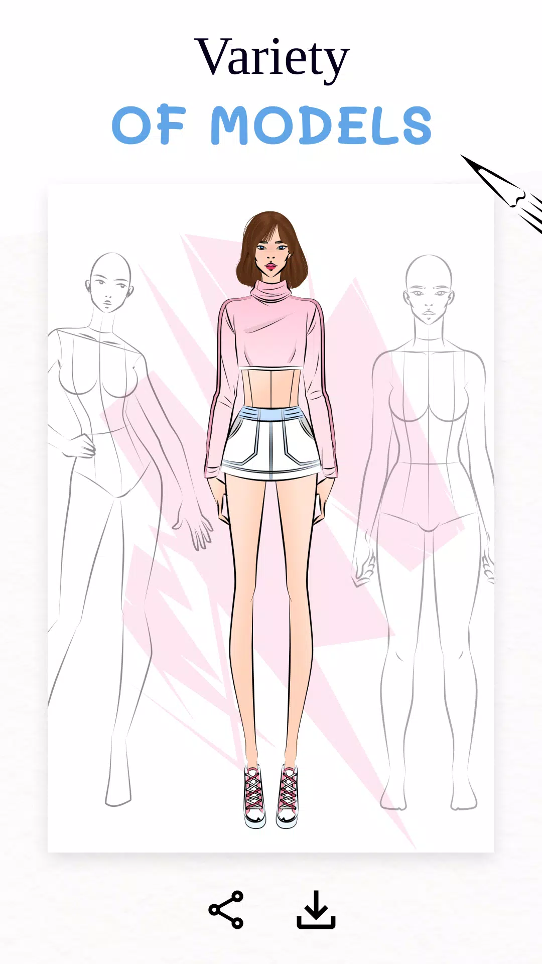 Fashion Illustration Capture d'écran 2