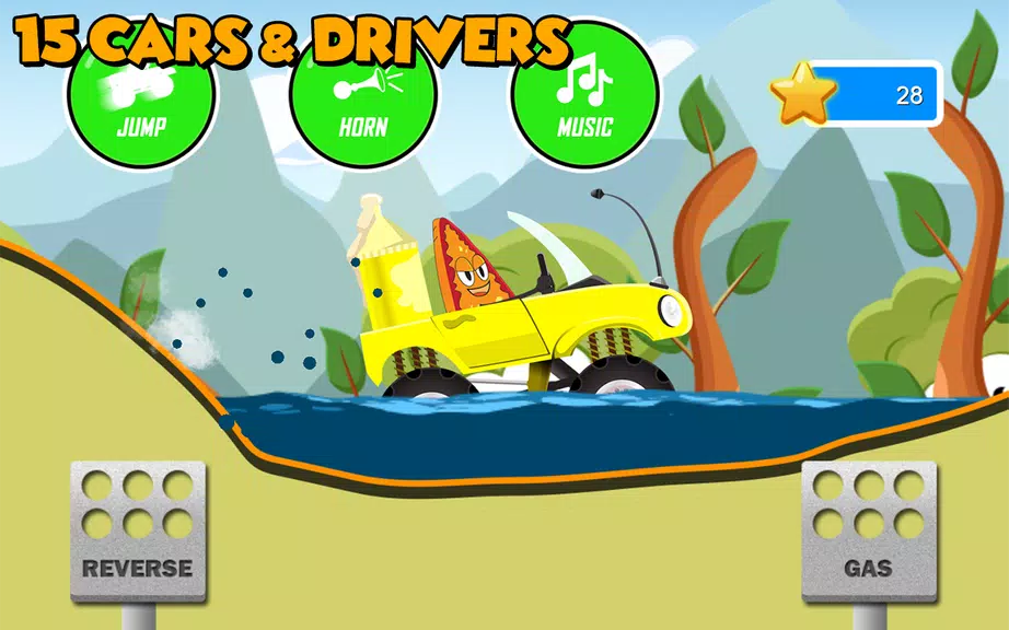 Fun Kids Car Racing Game Schermafbeelding 3