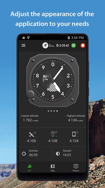 Altimeter Capture d'écran 0