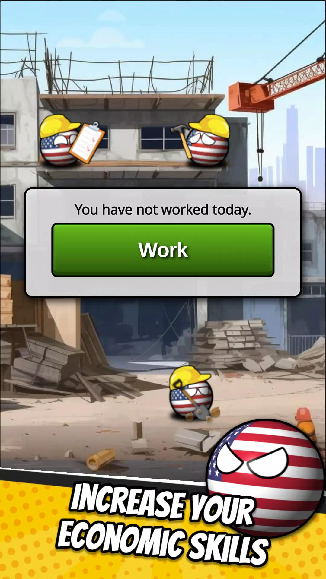 eSim Countryballs Country Game Capture d'écran 3