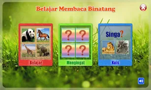 Belajar Membaca Binatang Screenshot 0