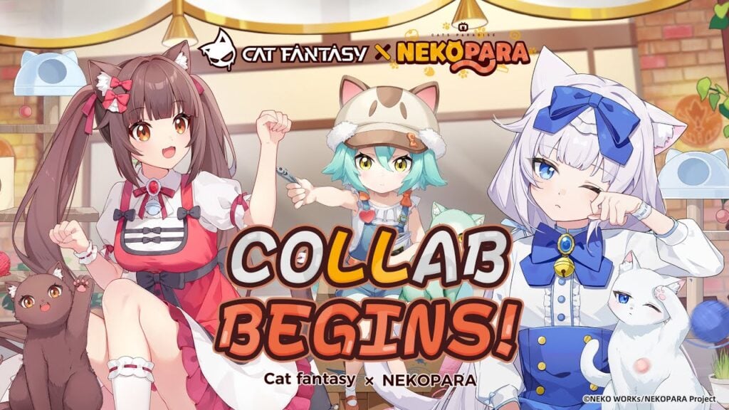 "A vida é doce" com o esquadrão Baker no Cat Fantasy x Nekopara Collab!