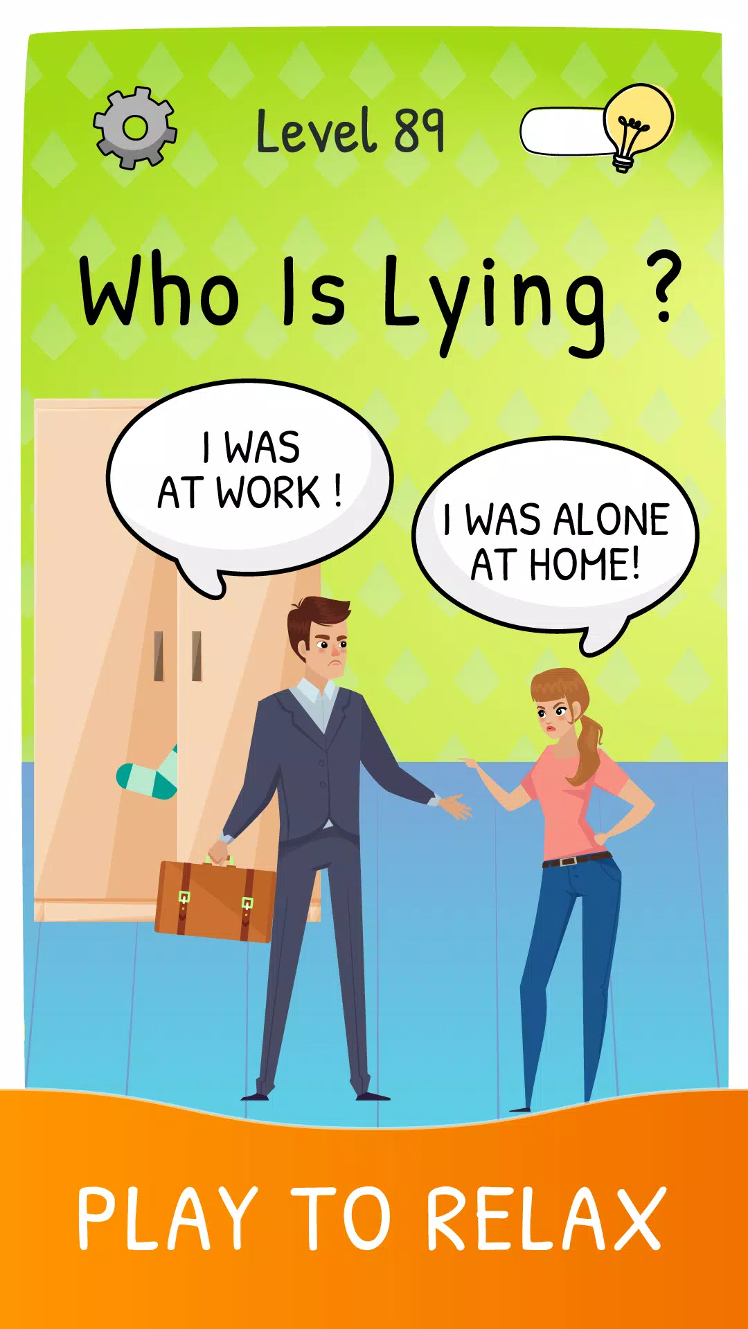 Who is? 2 Brain Puzzle & Chats Captura de tela 1