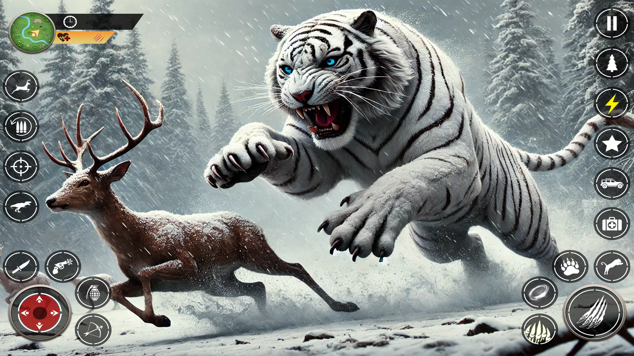 Snow Tiger Family Simulator 3D应用截图第1张