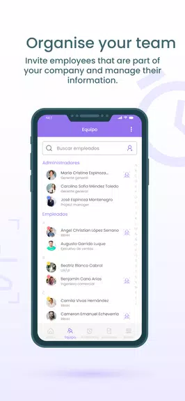 Kronio Work Attendance Capture d'écran 2