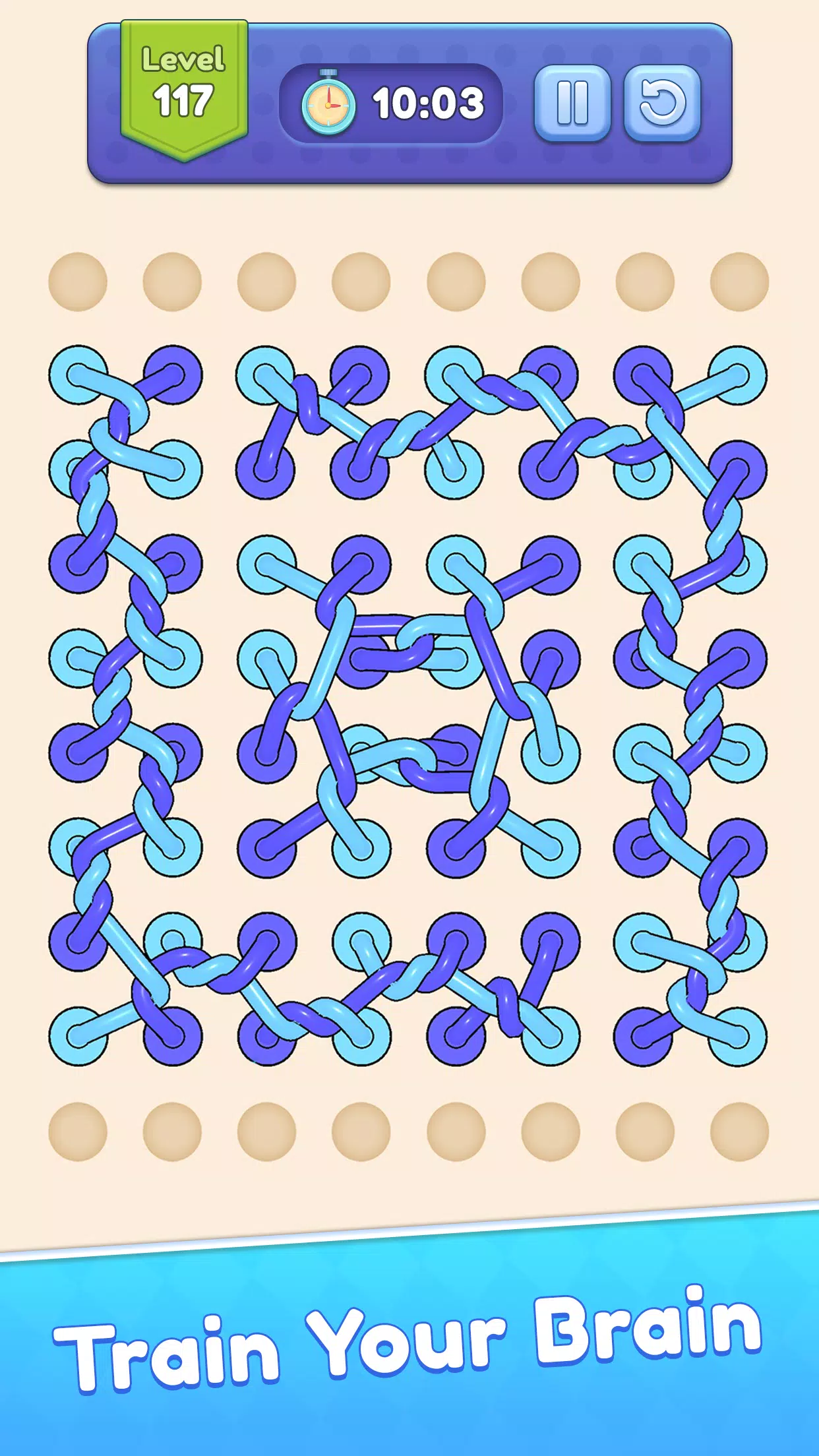 Tangle Out: Rope Puzzle Schermafbeelding 2