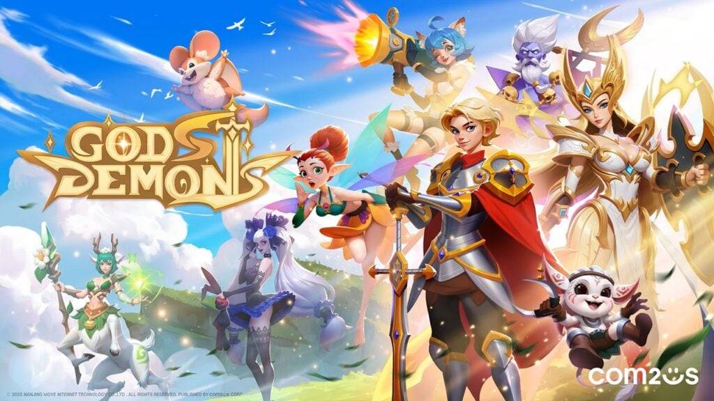 O COM2US está lançando um novo RPG móvel Gods & Demons em breve