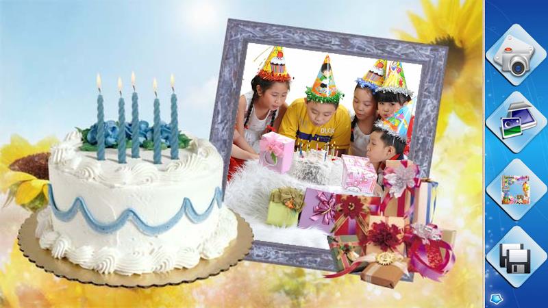 Birthday Frames 스크린샷 1