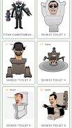 How to draw skibibi toilet Скриншот 0