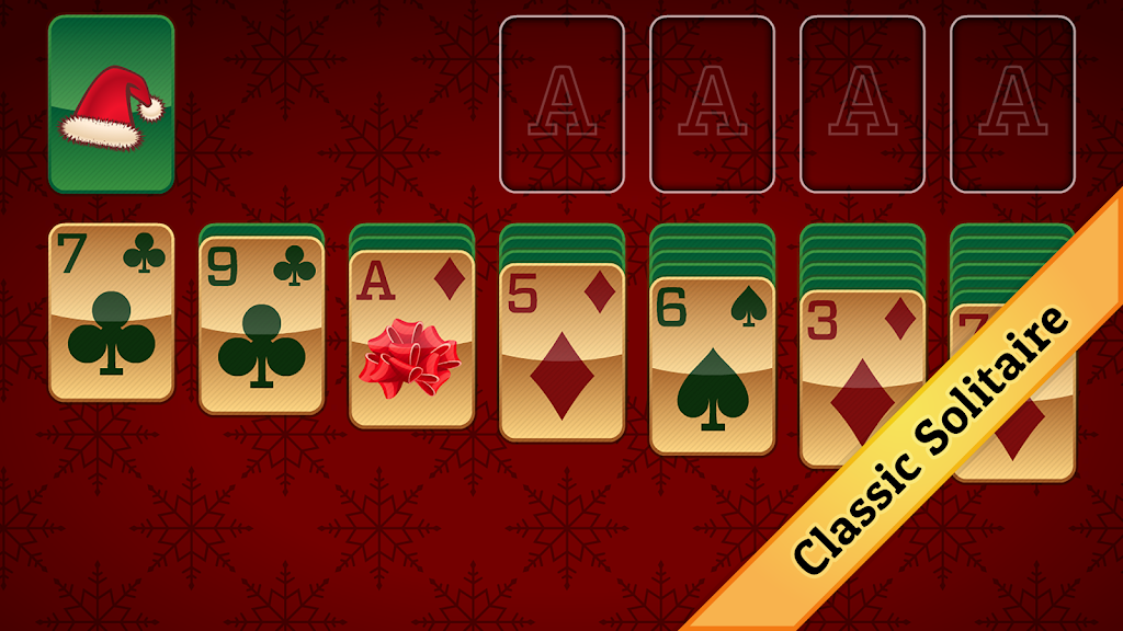 Christmas Solitaire ဖန်သားပြင်ဓာတ်ပုံ 1