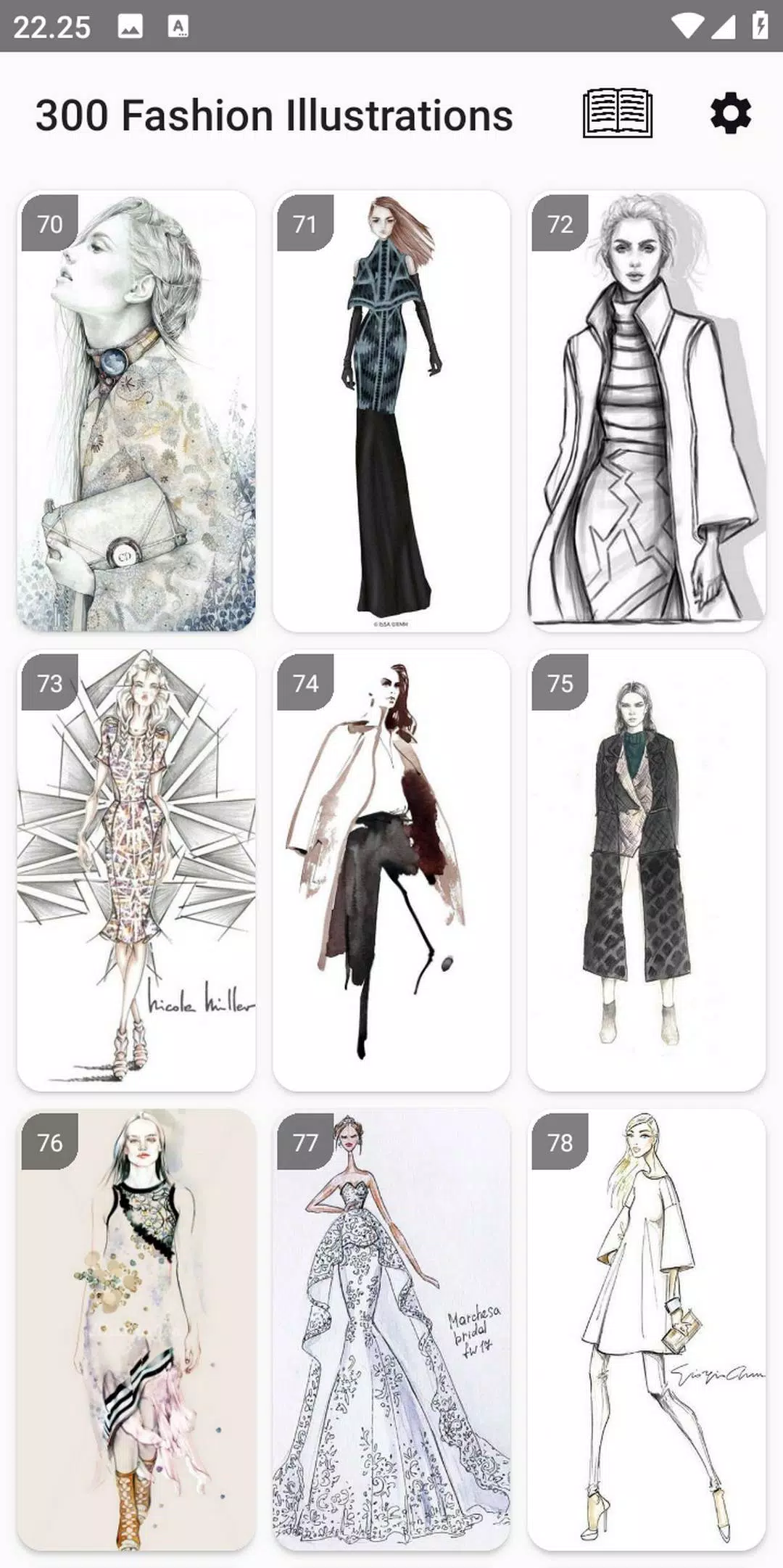 300 Fashion Illustrations Captura de pantalla 3