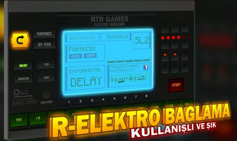 R-Elektro Bağlama Çal Captura de tela 0
