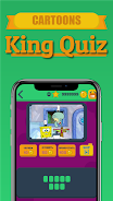 King Quiz: Cartoon Photos Quiz Schermafbeelding 0