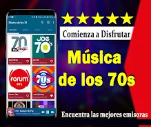 Music 70s ภาพหน้าจอ 1