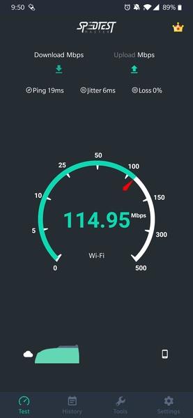 Internet speed test Meter Screenshot 1