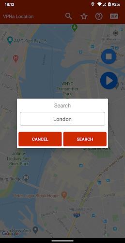 VPNa - Fake GPS Location Go Capture d'écran 1