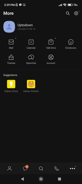 KakaoTalk : 通讯应用应用截图第1张