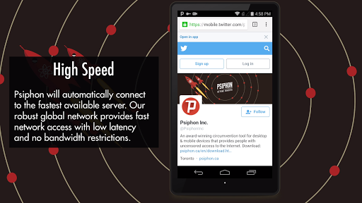 Psiphon 스크린샷 3