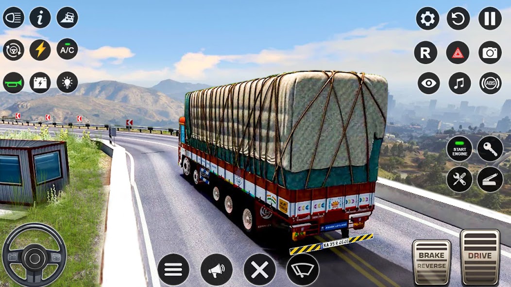 USA Truck Long Vehicle Offline Captura de pantalla 1