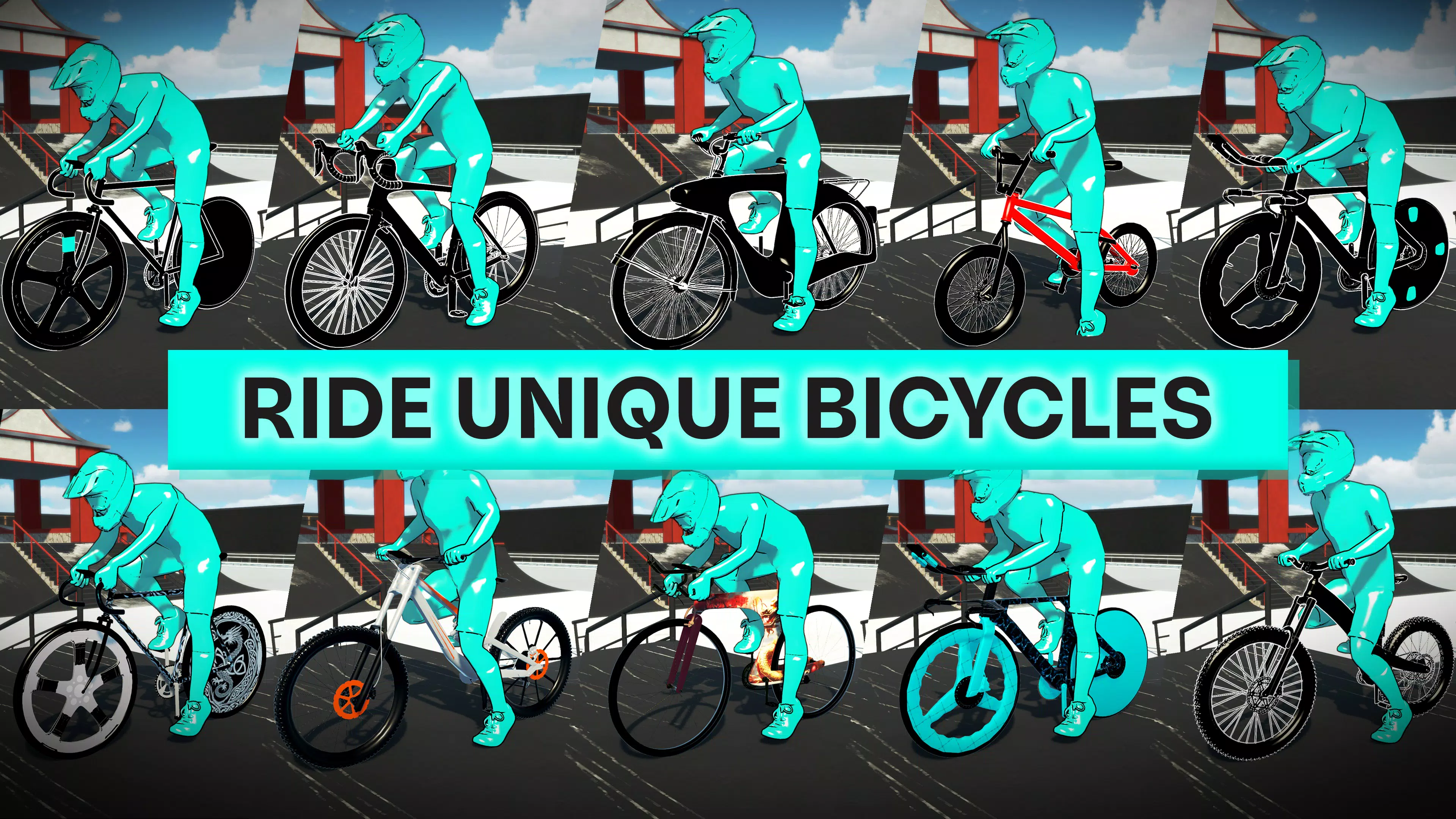 Bicycle Extreme Rider 3D Ekran Görüntüsü 2