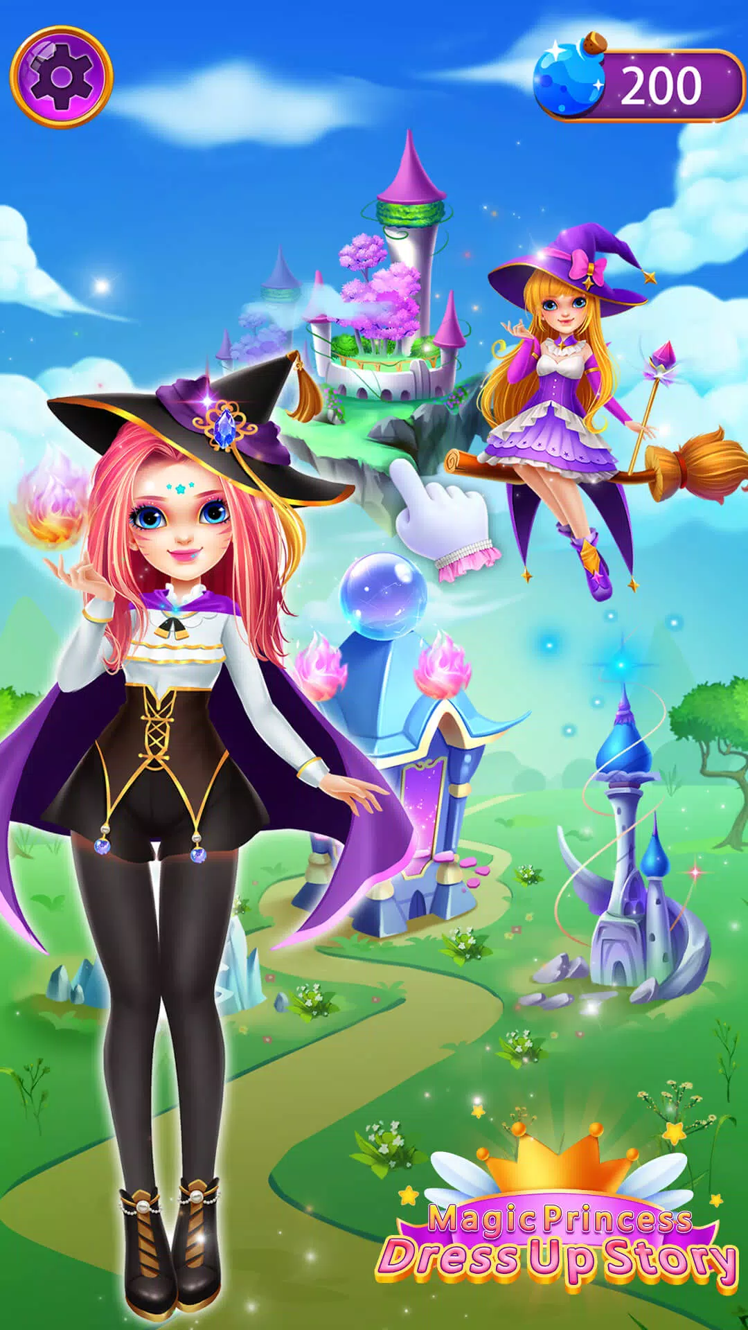 Magic Princess Dress Up Story Capture d'écran 0